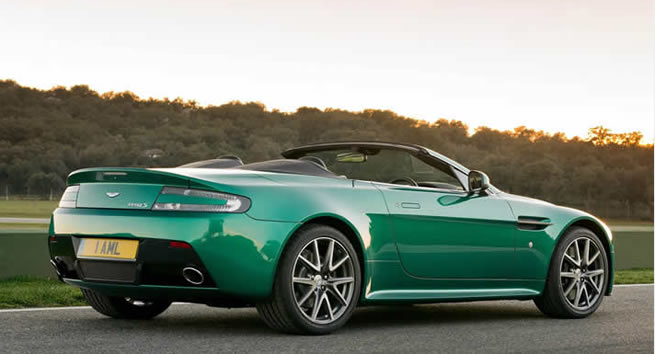 Enjoy your stay in France driving the Aston Martin V8 Cabriolet
