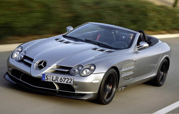 Mercedes-Benz SLR McLaren Roadster Hire