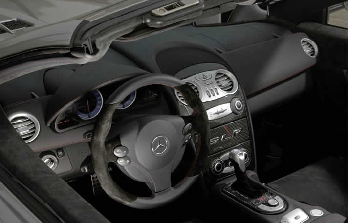 Mercedes-Benz SLR McLaren Roadster inside