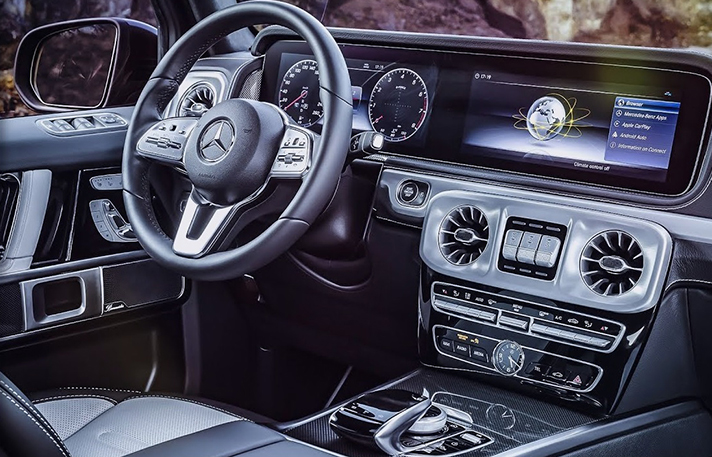 Mercedes G65 amg inside