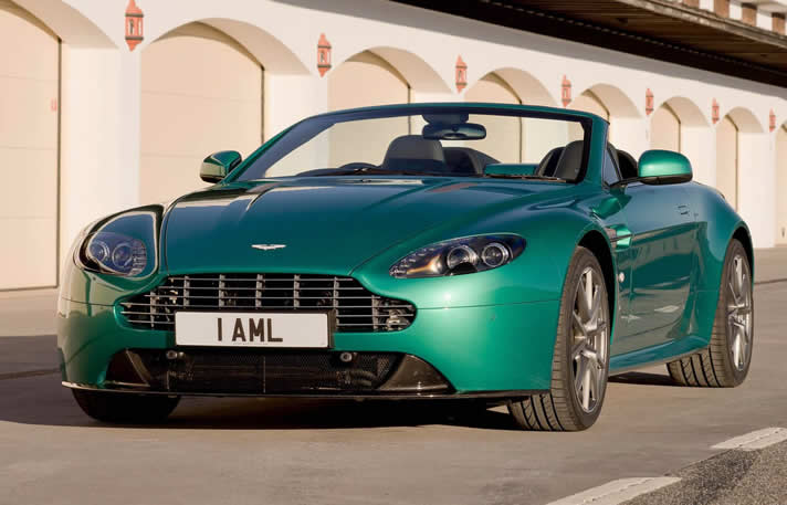 Aston Martin V8 Cabriolet rental