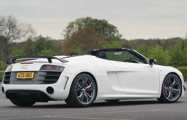 Audi R8 Spyder hire