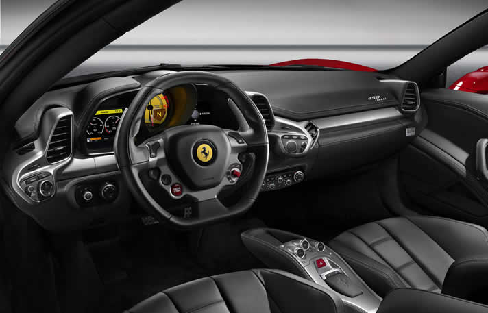 FERRARI 458 inside