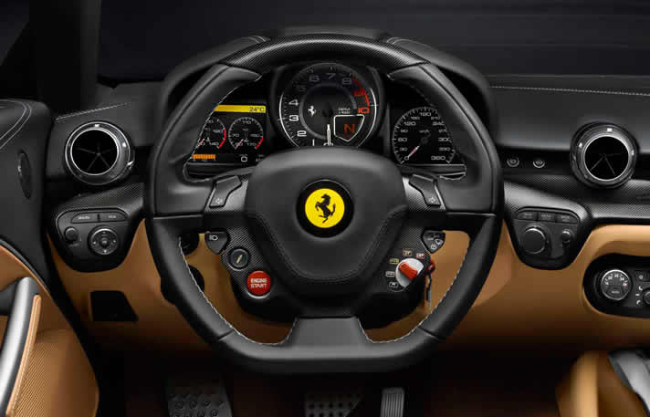 FERRARI F12 BERLINETTA inside