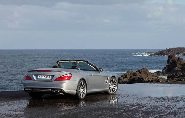 Mercedes SL63 AMG hire