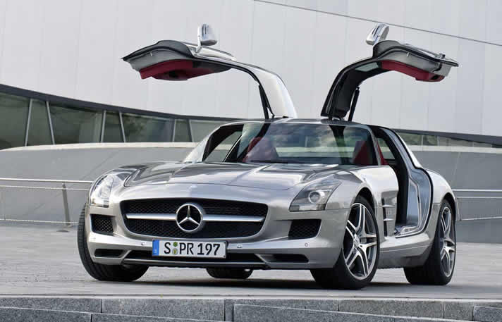 Mercedes SLS AMG rental