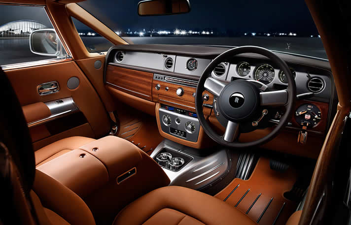 Rolls Royce Drophead inside