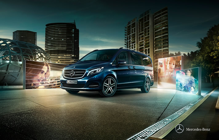 Mercedes Classe V rental