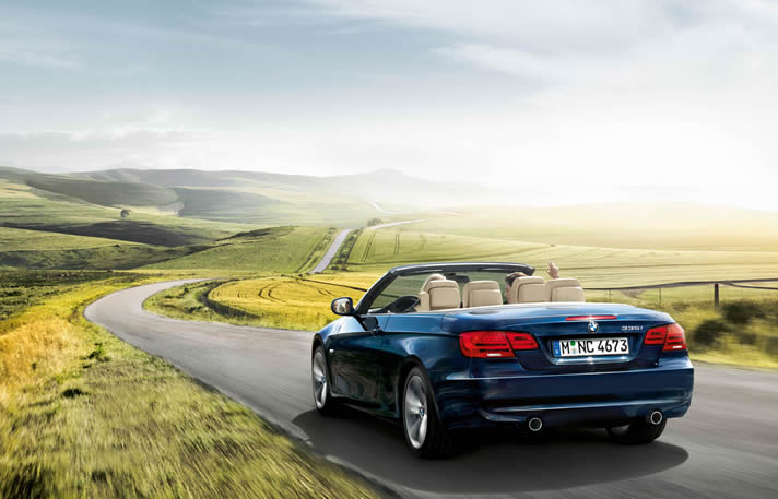 BMW 3 series convertible rental