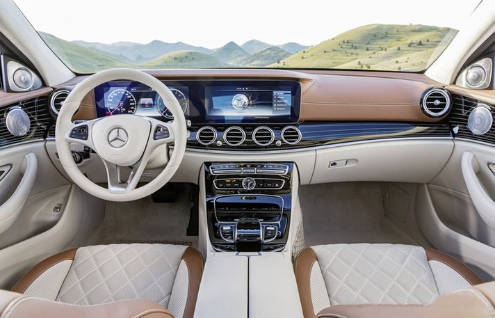 Mercedes Classe E sedan interior