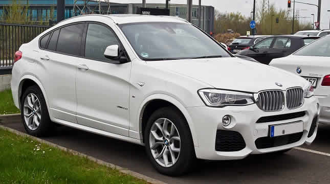 The recent luxury SUV BMW X4