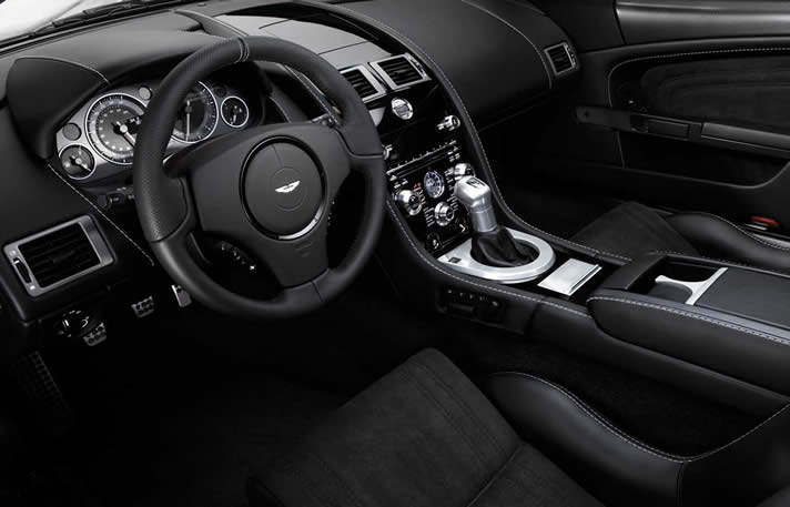 Aston Martin DBS inside