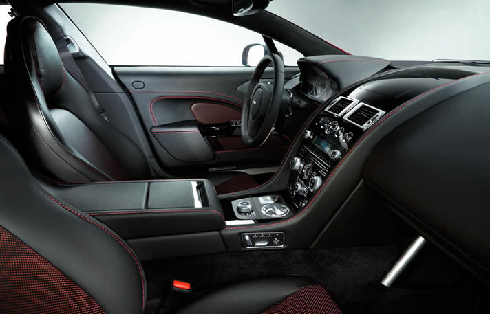 Aston Martin Rapide inside