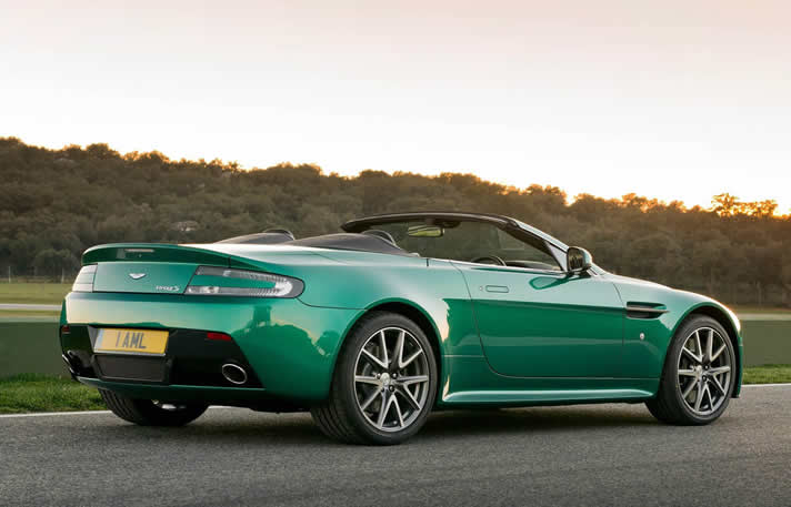 Aston Martin V8 Cabriolet hire