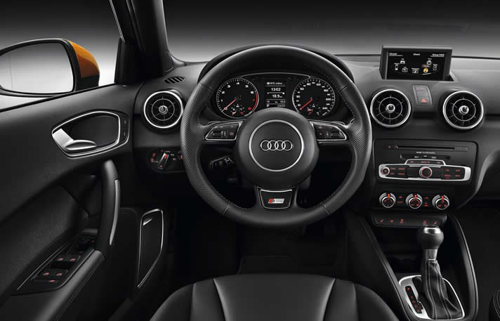 Audi A1 inside