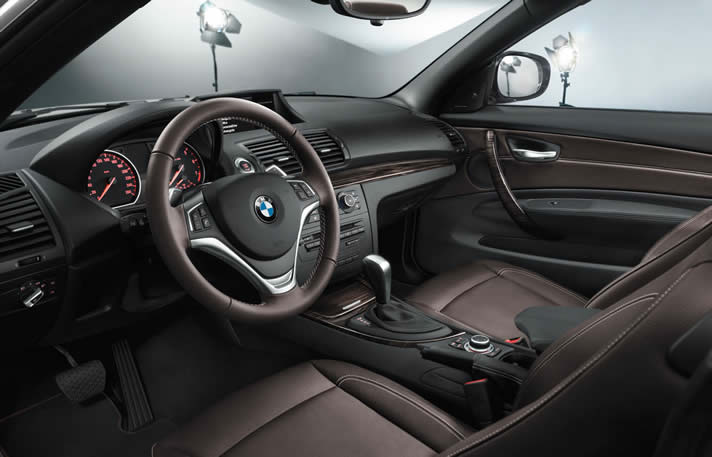 BMW 120 Cab inside