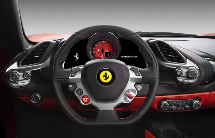Ferrari 48 GTB interior